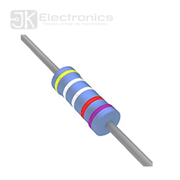 Resistencia 1/4 [W]-1%