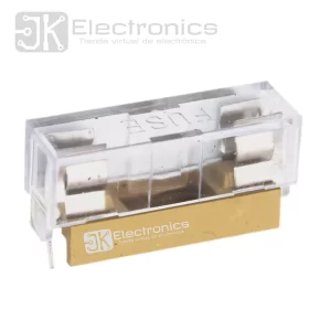 Porta fusible para PCB con cubierta